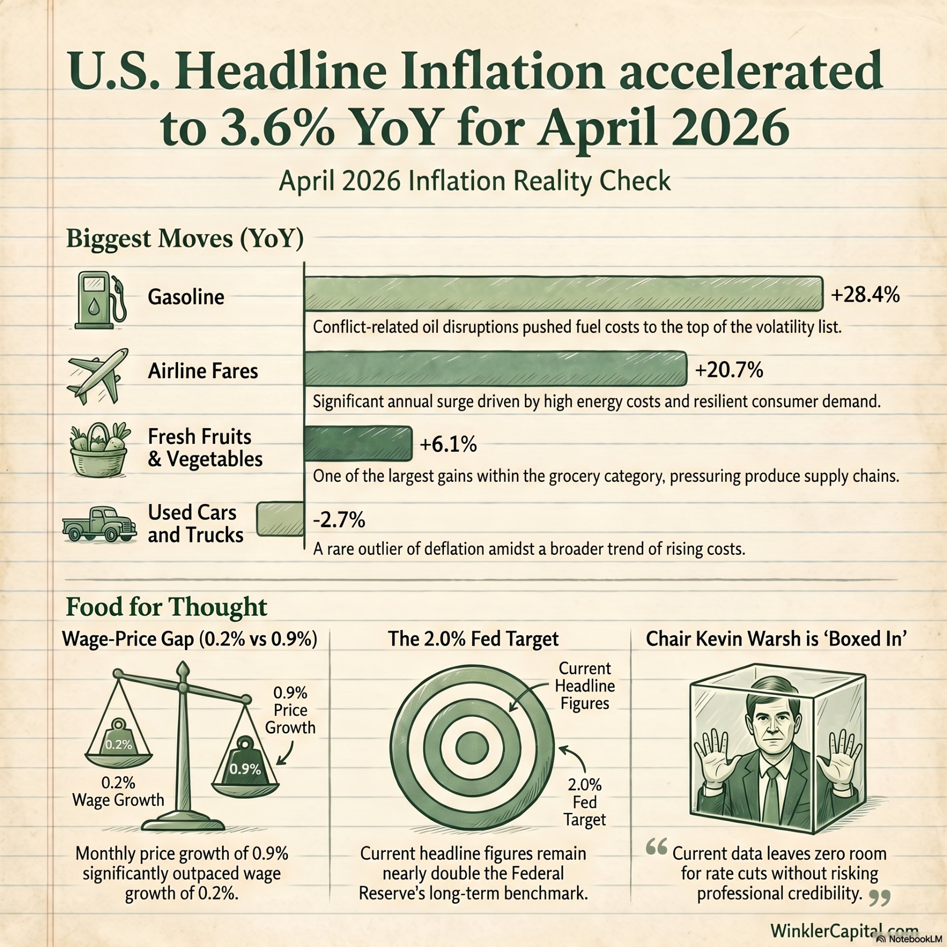 April 2026 CPI report's controversial topics