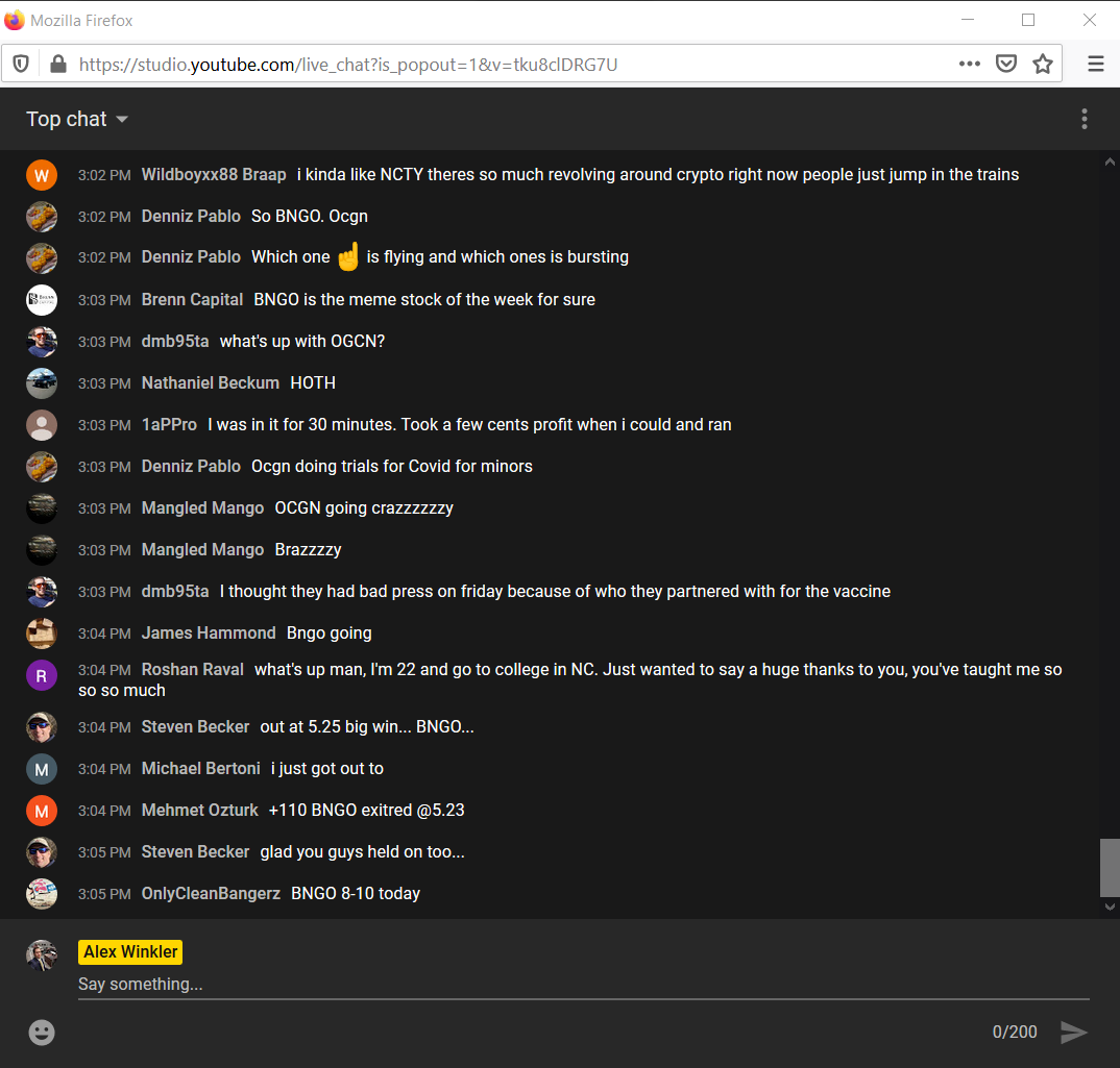 TradeJournal review by Roshan Raval on Streams - Alex Winkler