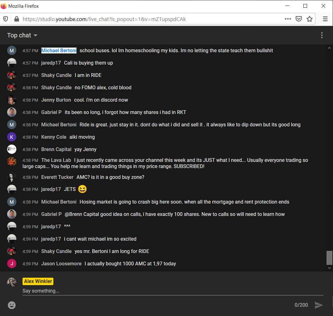 TradeJournal review by The Lava Lab on Streams - Alex Winkler