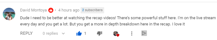 TradeJournal review by David Montoya on YouTube - Alex Winkler