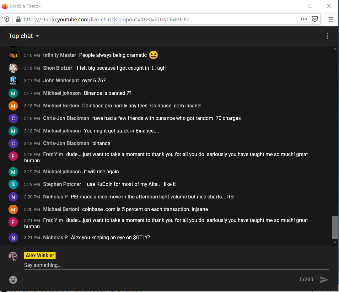 TradeJournal review by Frez on YouTube - Alex Winkler